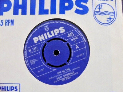 DUSTY SPRINGFIELD " GIVE ME TIME "Or. UK PHILIPS EX+ COND.IN Or.SL.