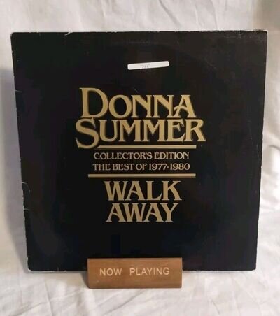 DONNA SUMMER Walk Away Collector's Edition The Best Of 1977-1980 UK vinyl LP VG+