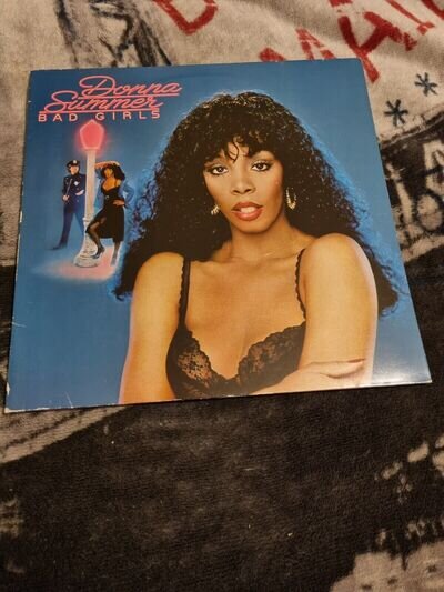 Donna Summer Bad Girls Double Vinyl record