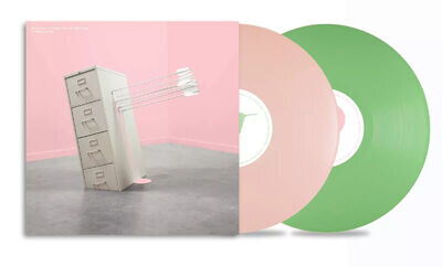 MODEST MOUSE LP x 2 Good News For People Who Love Bad News PINK + GREEN VINYL