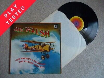 Joe Walsh The Smoker You Drink the Player You Get 1975 Reissue Vinyl ABC Records