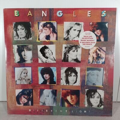 THE BANGLES Different Light 1986 UK vinyl LP Walk Like An Egyptian Manic Monday