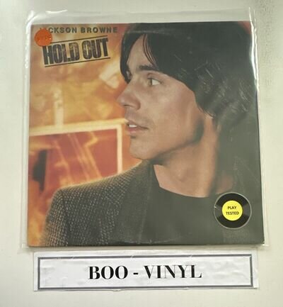 Jackson Browne Hold Out Record Album Vinyl LP Record Rock VG+ / VG+