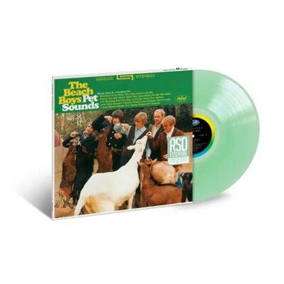 THE BEACH BOYS - PET SOUNDS COKE BOTTLE CLEAR VINYL LP REISSUE (NEW)