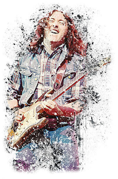 Rory Gallagher Poster 3 Sizes