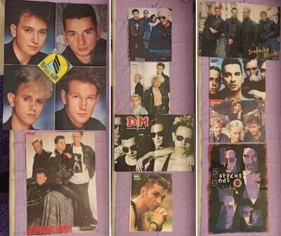 DEPECHE MODE Lots of Vintage Posters 80s & 90s SYNTH POP