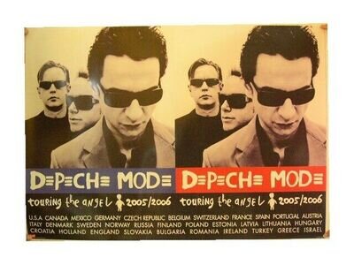 Depeche Mode Commercial Poster Angel Tour Europe