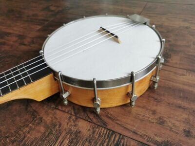 Banjo Ukulele 1920s Vintage. Restored And set up ready to play