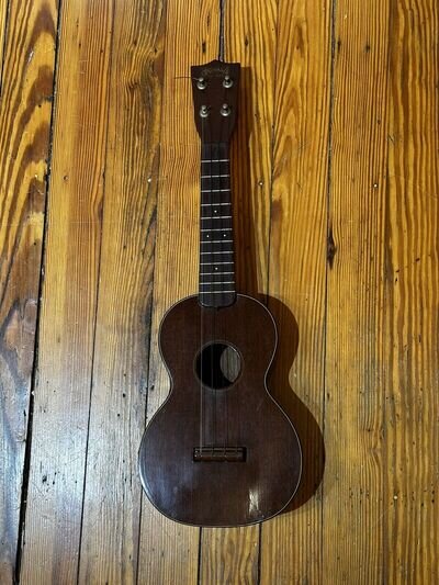 Vintage Martin CONCERT Ukulele Style 1 Mahogany 1940’s or 1950’sb