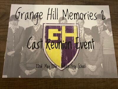 Grange Hill Memories Event Brochure Programme