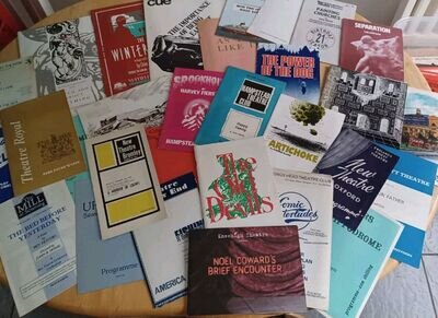 JOB LOT OF 150 THEATRE PROGRAMMES PROVINCIA UK VARIED MIX OF CLASSIC SHOWS (1)