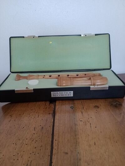 Dolmetsch Treble Recorder In Original Box