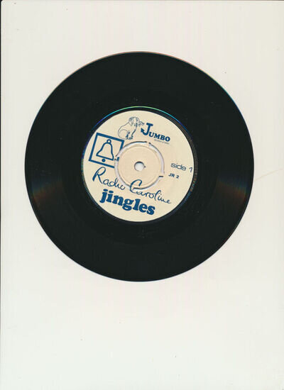 Radio Caroline / Radio Mi Amigo Jingles 7" Vinyl Record Jumbo JR 2