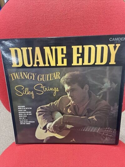 Duane Eddy - Twangy Guitar Silky Strings - Vinyl Record LP