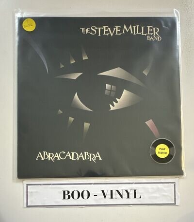 The Steve Miller Band - Abracadabra 1982 Vinyl LP Record + Inner Lyric EX/EX