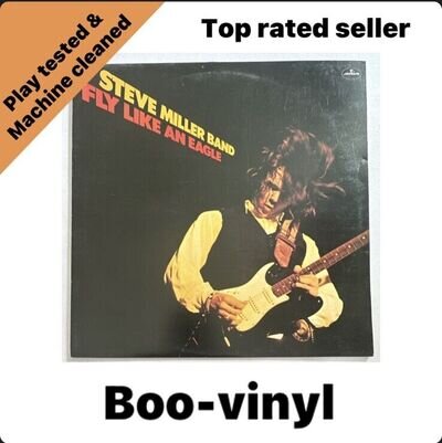 Steve Miller Band 'Fly Like An Eagle' Vinyl Lp Record 1976 Ex / Vg+ Condition