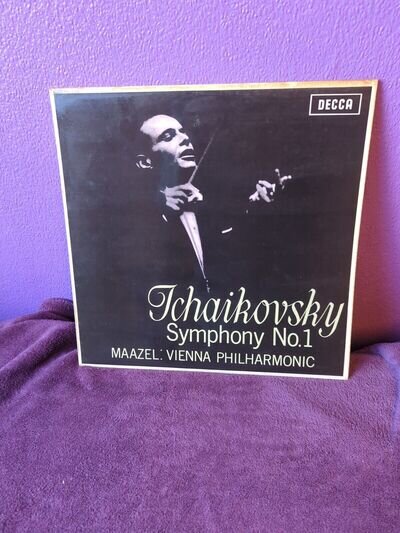 SXL 6159 WB - TCHAIKOVSKY SYMPHONY NO 1 - LORIN MAAZEL VPO - VINYL LP RECORD.