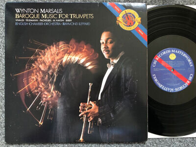 Baroque Music for Trumpets - Wynton Marsalis - CBS digital stereo LP - M 42478