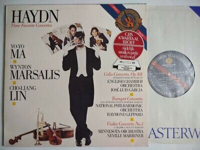 YO YO MA WYNTON MARSALIS CHO LIANG LIN PLAY HAYDN CONCERTOs CBS 39310