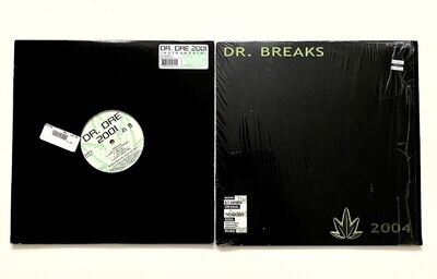 DR. DRE Chronic 2001 INSTRUMENTALS Dr Breaks Samples Vinyl 12” LP Hip Hop 1999