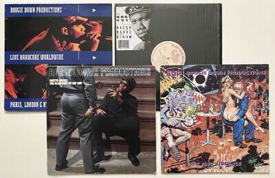 KRS ONE BDP LP 12” vinyl 1989 HipHop Joblot Ghetto Music Sex Violence Breakdance