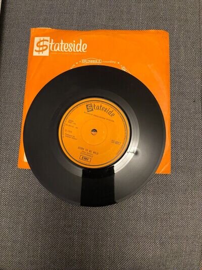 STEPPENWOLF - BORN TO BE WILD Stateside label 45 rpm