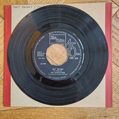 Temptations - Get Ready/ My Girl 7" Vinyl 1966/1964 TAMLA MOTOWN