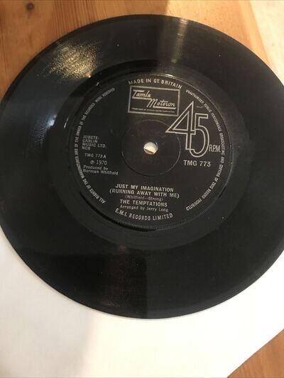 The Temptations Just My Imagination 45 Vinyl