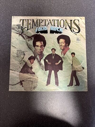 The Temptations - Solid Rock - Vinyl Record LP Album - STML 11202