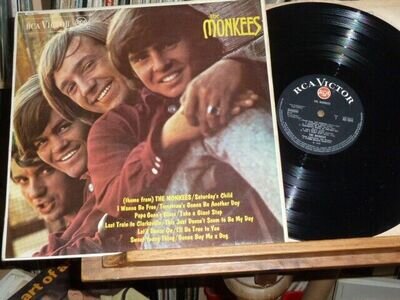 1966 1st type Issue The Monkees The Monkees LP Near mint Mono spot groove Labels