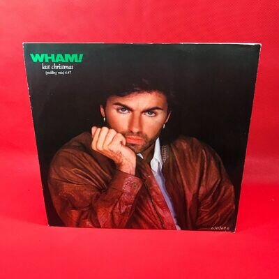 WHAM Last Christmas '86 1986 UK 12" vinyl single George Michael Pudding Mix