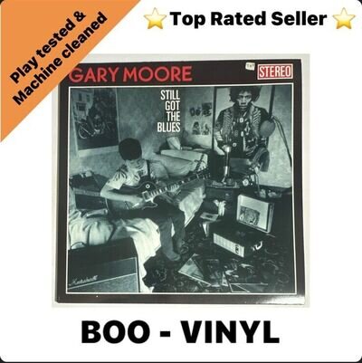 Gary Moore – Still Got The Blues vinyl LP original 1990 UK issue V 2612 NM / EX