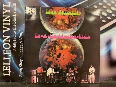 Iron Butterfly In-A-Gadda-Da-Vida LP Album Vinyl Record K40022 A2/B3 Rock 60’s