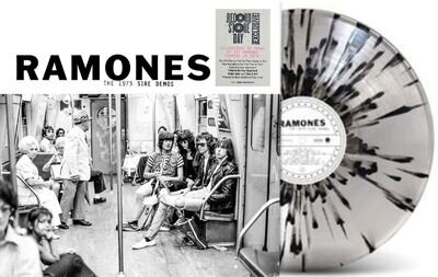 The RAMONES The 1975 Sire Demos RECORD STORE DAY 2024 Black White SPLATTER VINYL