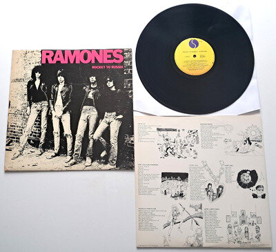 Ramones - Rocket To Russia 1978 Sire Records Australia Repress LP + Inner