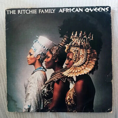 Vinyl LP, THE RITCHIE FAMILY, African Queens, 2383454 (1977)