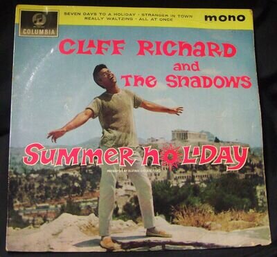 CLIFF RICHARD & THE SHADOWS MORE HITS FROM SUMMER HOLIDAY EP 1963 COLUMBIA