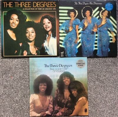 The Three Degrees●3 x Vinyl LP●20 GH, New Dimensions, Take Good Care Of Yourself