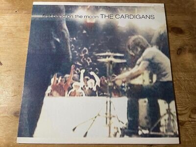 THE CARDIGANS - FIRST BAND ON THE MOON (1996) UK Stockholm 1st Press LP EX/EX-