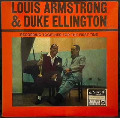 Louis Armstrong & Duke Ellington – Recording Together For The First Time –USED V