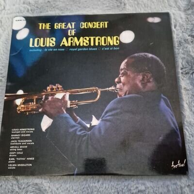 Louis Armstrong - The Great Concert Of Louis Armstrong, 2xLP, (Vinyl)