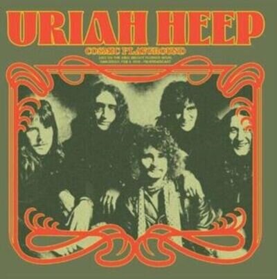 URIAH HEEP COSMIC PLAYGROUND LIVE ON THE KING BISCUIT vinyl lp