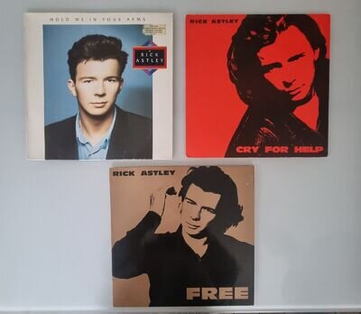 Three Rick Astley Albums .