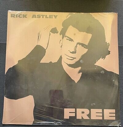 Rick Astley, Free, Brand New Sealed 12" LP Vinyl Record