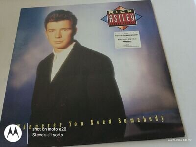 RICK ASTLEY - Whenever You Need Somebody - 12" LP 1987