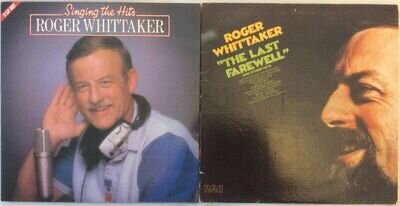 Roger Whittaker ● 2 x Vinyl LP Bundle ● SINGING THE HITS & The Last Farewell