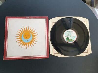 KING CRIMSON LARKS TONGUES IN ASPIC 1973 UK 12" VINYL RECORD LP