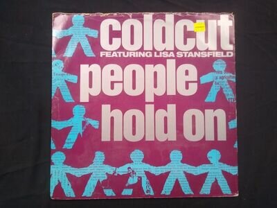 Coldcut Lisa Stansfield People Hold On 12" Single Vinyl Record CCUT 5T FREEPOST