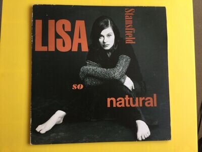 Lisa Stansfield So natural 1993 Arista Double LP