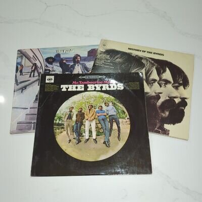 The Byrds Untitled Double Gatefold LP Vinyl Record 1970 CBS 66253 plus 2 others